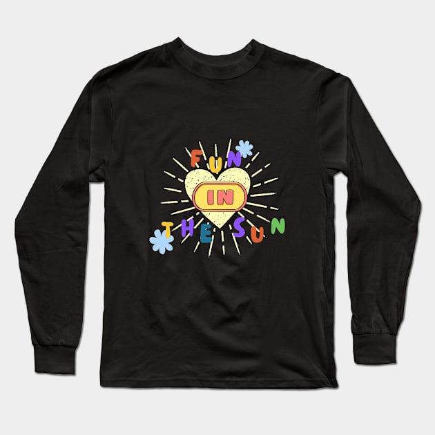 Fun In The Sun Long Sleeve T-Shirt by WonBerland